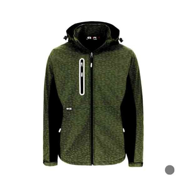 Veste Softshell Herock Flexor Gris/Noir