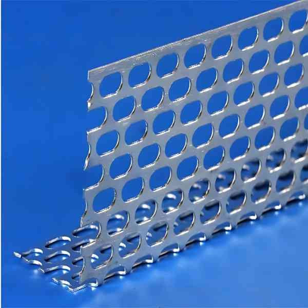 Grille Anti-Rongeurs pour Bardage PVC MEP Alu Brut 27x27mm Long 2,5m