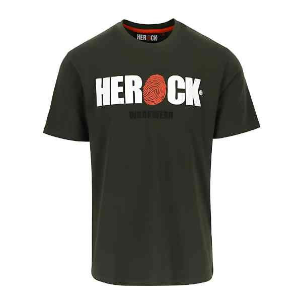 Tee-Shirt Herock Eni Kaki Foncé