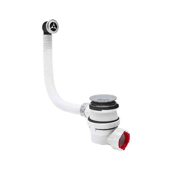 Bonde et Siphon Lavabo ⌀32mm Wirquin Nano Compact Trop Plein 307223975