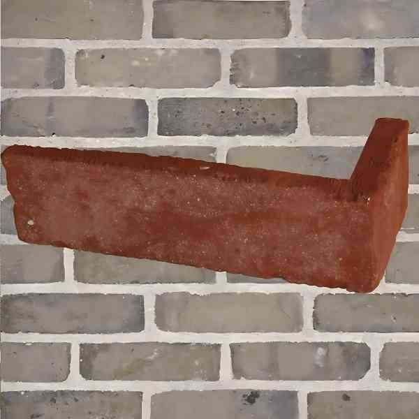 Plaquette d'angle 60x20x220/105 mm Grise par paquet de 18 U 