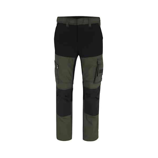 Pantalon de Travail Herock Hector Kaki/Noir