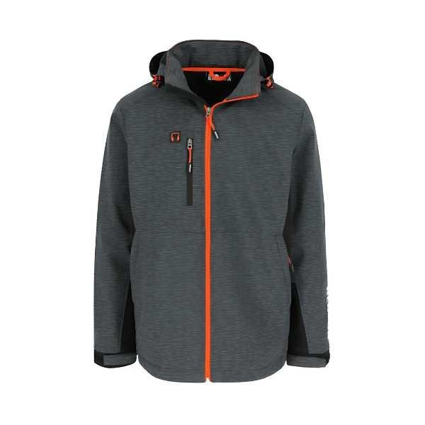 Veste Softshell Herock Walder Charbon/Noir