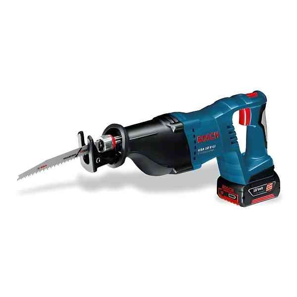 Scie sabre sans fil Bosch GSA 18 V-LI - 18 V 4,0 Ah