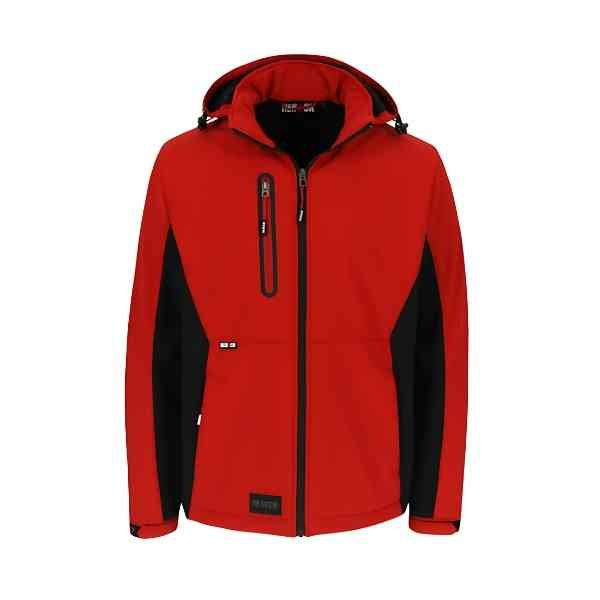 Veste Softshell Herock Trystan Rouge/Noir