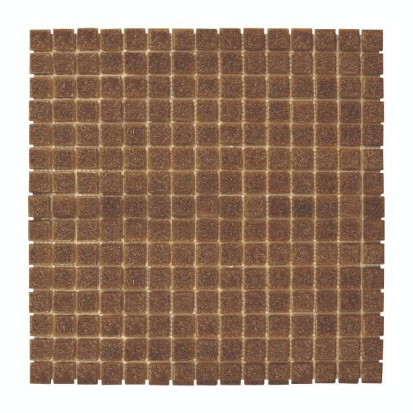 Mosaïque Marron Décoration Papier PDV73, Plaque 32,7 x 32,7 x 0,38 cm