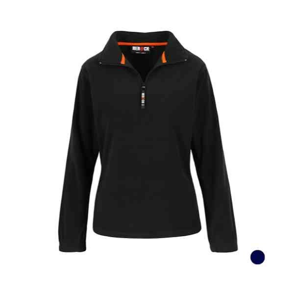 Polaire Col Zippé Femme Herock Aurora Bleu Marine