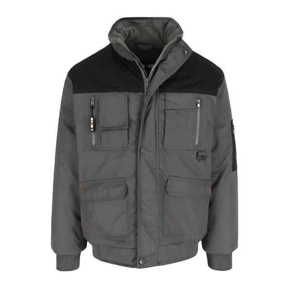 Veste de Travail Herock Typhon Gris/Noir