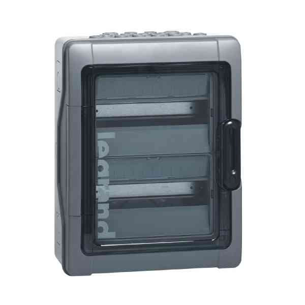 Coffret Étanche Plexo³ Legrand 2x12 Modules IP65 IK09 - Gris 001922