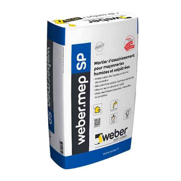 Mortier d'Assainissement Webermep SP 25 kg