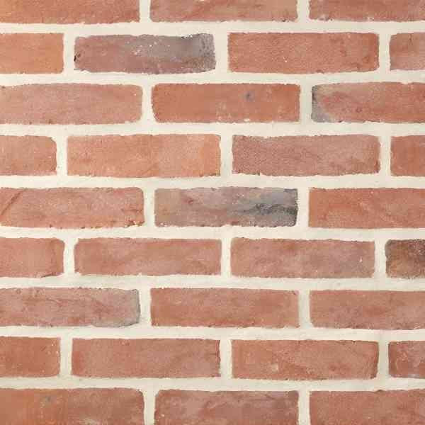 Plaquette de parement 60x20x220 mm Rouge Pays par 0,5 M2 
