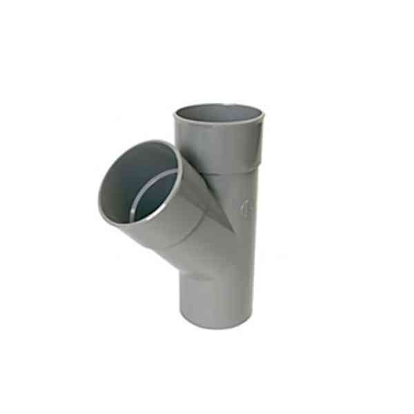 Embranchement PVC à joint 45° Y Male/femelle DN 160/110
