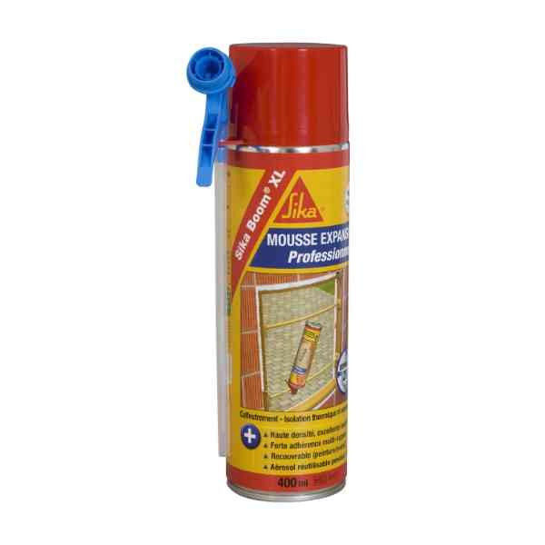 Mousse expansive Sika Boom XL, l'aérosol de 400 ml