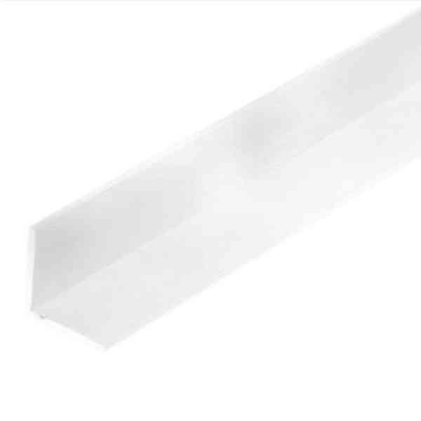 Cornière PVC Blanche 100 x 200 mm, épaisseur 2mm, 3m