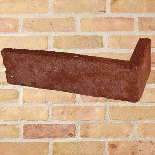 Plaquette d'angle 60x20x220/105 mm Jaune nuancé Pays par 18 U 