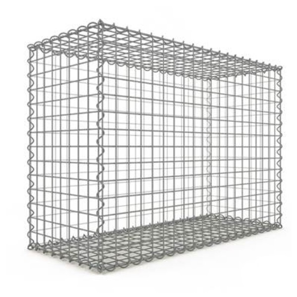 Gabion Rectangulaire 100x70x40 cm 4 faces fil 4 mm maille 5x5 cm