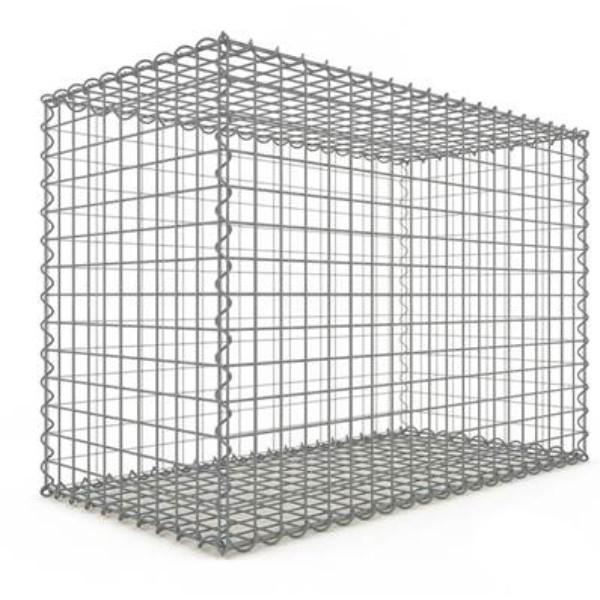 Gabion Rectangulaire 100x70x50 cm 4 faces fil 4 mm maille 5x5 cm