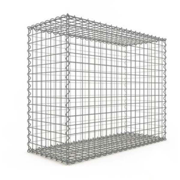 Gabion Rectangulaire 100x80x40 cm 4 faces fil 4 mm maille 5x5 cm