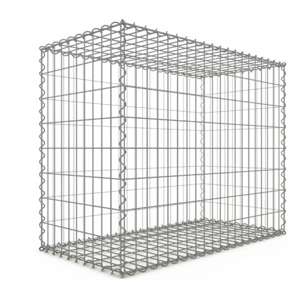 Gabion 100x80x50 cm fil 4 mm maille 5x10 et 10x10 cm 4 faces