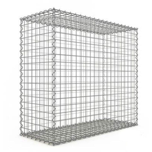 Gabion Rectangulaire 100x90x40 cm 4 faces fil 4 mm maille 5x5 cm