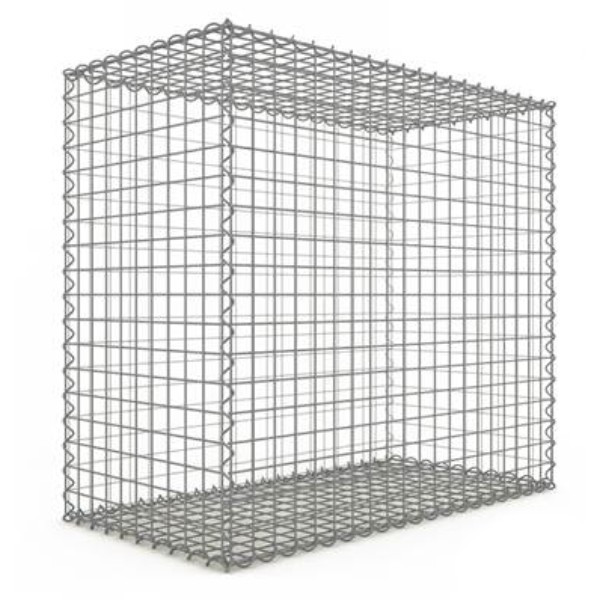 Gabion Rectangulaire 100x90x50 cm 4 faces fil 4 mm maille 5x5 cm