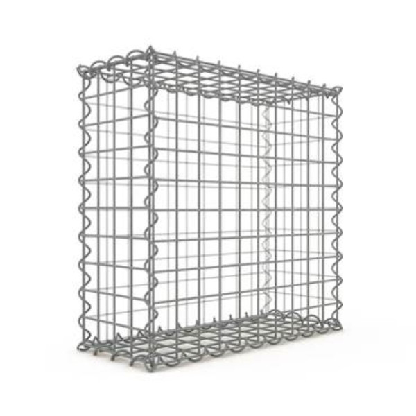 Gabion Rectangulaire 50x50x20 cm 4 faces fil 4 mm maille 5x5 cm