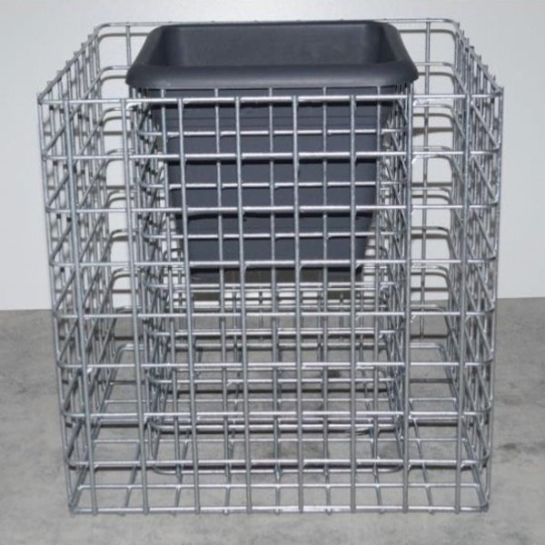 Gabion pour pot de fleurs cube - 42cm
