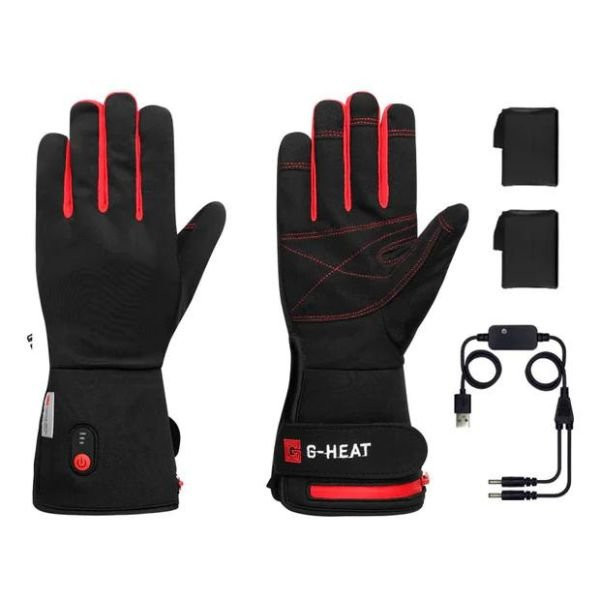 Gants-de-Manipulation-Chauffants-G-Heat-GL12-Noir/Rouge -1
