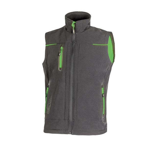 Gilet de Travail U-Power Universe Asphalt Grey Green