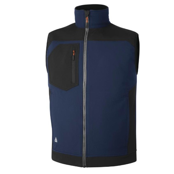 Gilet Sans Manches DeltaPlus Holen Marine-Noir