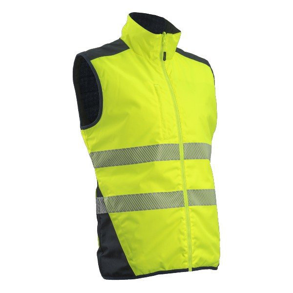 Gilet Froid Réversible HV Coverguard Yoru Bleu Marine/Jaune