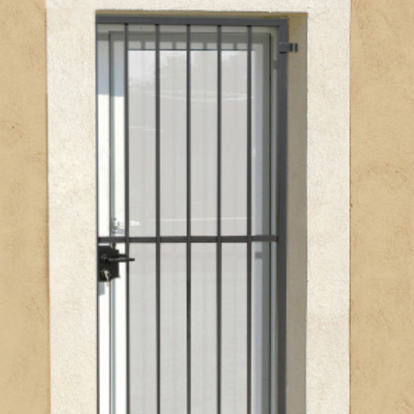 Grille De Defense Pour Porte D Entree Lapeyre Grille Défense Porte Classique, Dimensions Variables - materiauxnet.com