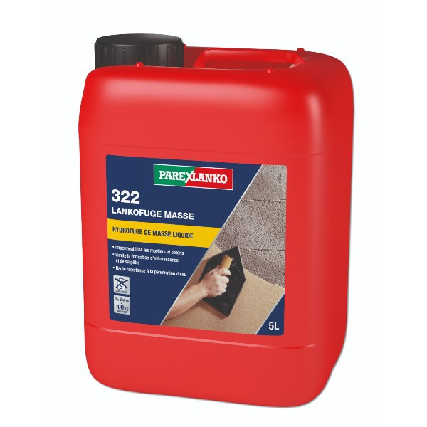 Hydrofuge de Masse 322 Lankofuge ParexLanko, 5 litres