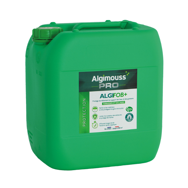 Hydrofuge et Oléofuge pour Sols AlgiFob+, 15 litres