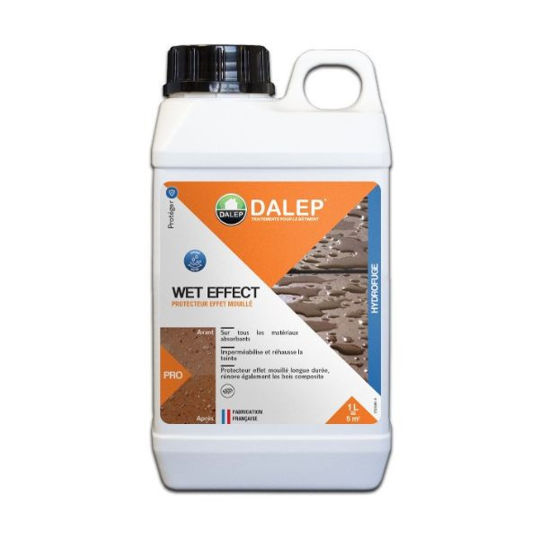 Hydrofuge Oléofuge Effet Mouillé Dalep Wet Effect Bidon de 1L 