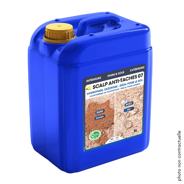 Hydrofuge Oléofuge Sols et Terrasses Scalp Anti Taches 07 Bidon de 20L