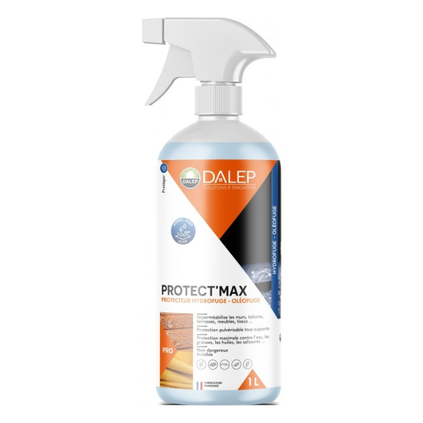 Hydrofuge Oléofuge Tous Supports Dalep Protect'Max Pulvérisateur 1L