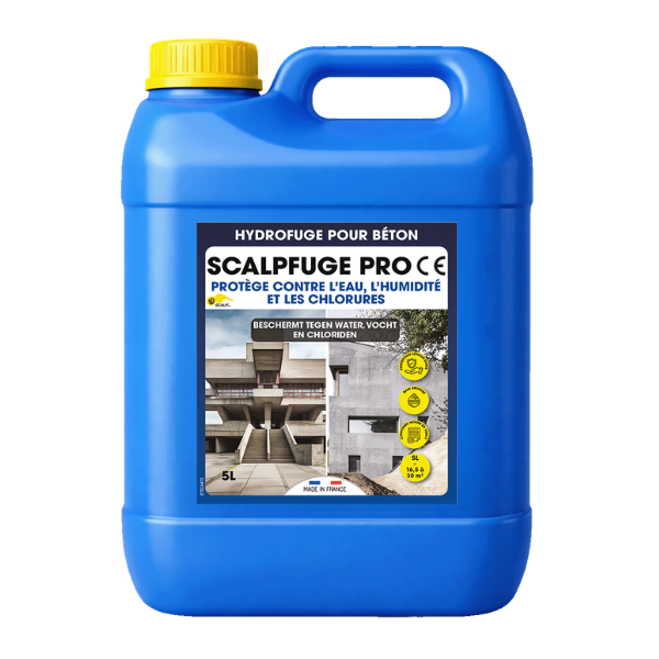 Hydrofuge pour Béton Scalpfuge Pro CE, Bidon de 5L