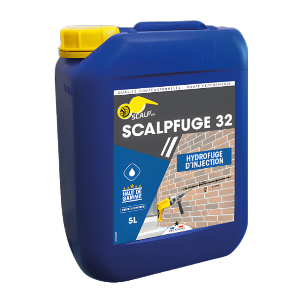 Hydrofuge pour Remontées Capillaires Scalpfuge 32, Bidon de 5L