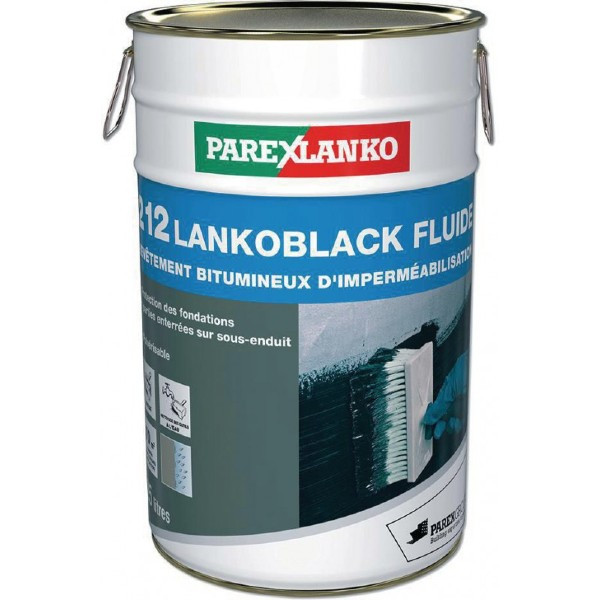 Imperméabilisant Bitumeux Lankoblack Fluide 212 ParexLanko L212H25 25l
