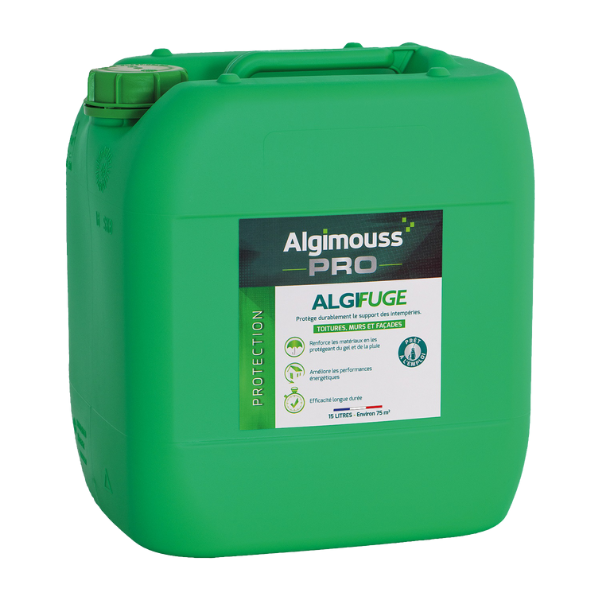 Imperméabilisant pour Bois AlgiFuge Bois, 15 litres
