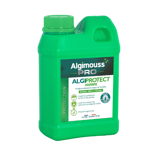 Imperméabilisant pour Marbre, Grès et Cérame AlgiProtect Marbre, 1 l