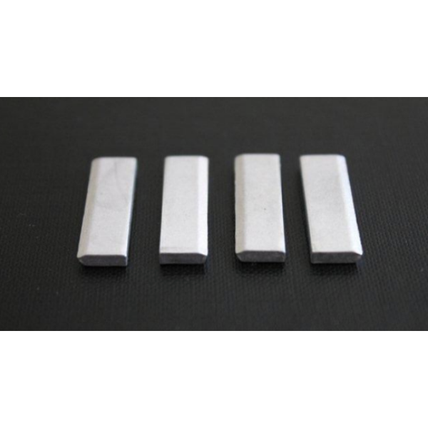 Jonction Alu pour Profil Goutte d'eau, Lot de 4