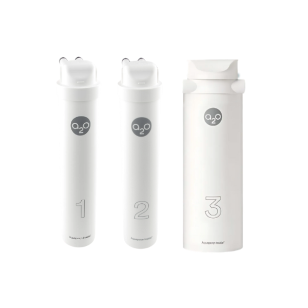 Kit 2 Filtres + 1 Membrane pour Osmoseur inverse A2O Aquaporin Inside®