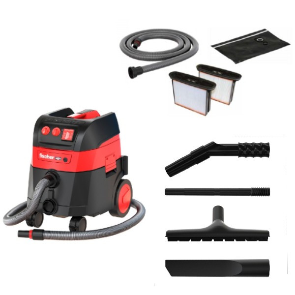 Aspirateur Eau Poussière Fischer FVC 35 M + Accessoires