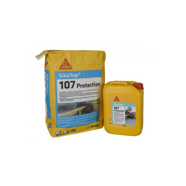 Mortier Hydraulique de revêtement SIKATOP 107 Gris 25kg