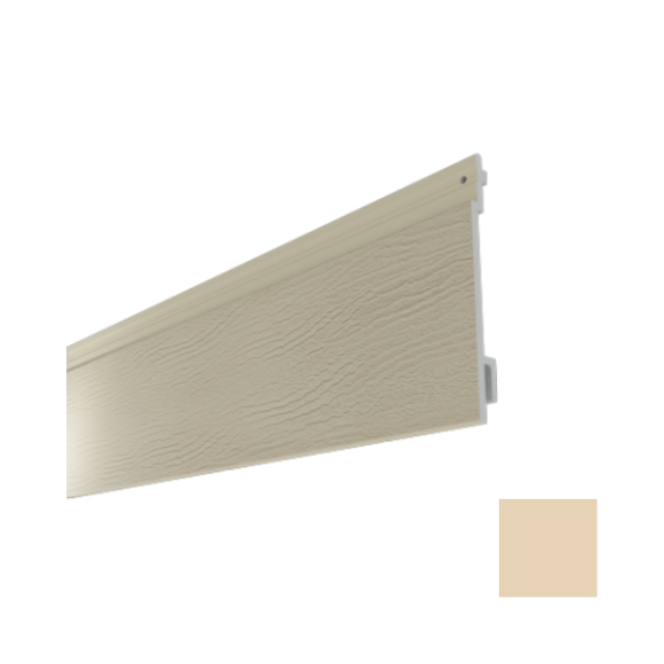 Lame de Bardage PVC MEP Isocel 166 mm Veiné Bois Ambre Clair, 4 m