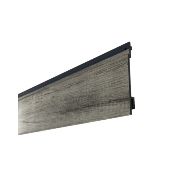 Lame de Bardage PVC MEP Isocel Premium 166 mm Chêne Vieilli, 4 m