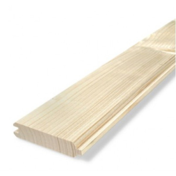 Lames à Volet Double Mouchette en Sapin du Nord 240x9cm Lot de 5