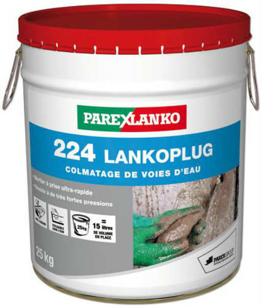 Mortier Hydraulique Lankoplug 224, 25 kg 